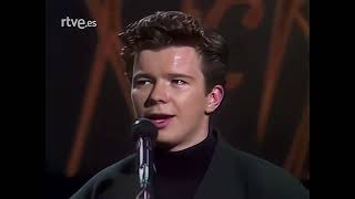 Rick Astley  Together Forever 1987 live HD [upl. by Anella]