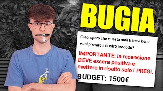 Gli SPONSOR fanno MENTIRE gli INFLUENCER 🤐 Vi confesso la verità [upl. by Lobel515]