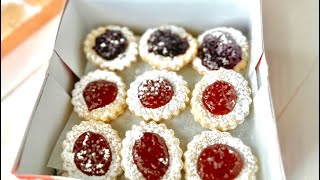 Polish Cookie  Kolaczki Cookies [upl. by Bette-Ann716]