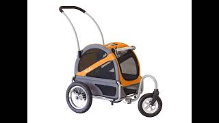 DoggyRide Dog Stroller Mini Dutch Orange Grey [upl. by Eelek]