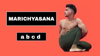 MARICHYASANA ABCD [upl. by Courcy]