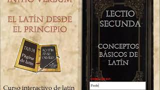 Lectio II Práxis enunciado y concordancia [upl. by Erehc]