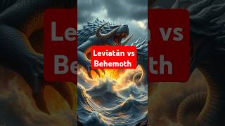 Leviatán vs Behemoth mitologia leviathan behemoths biblia dios leyenda cuentos fyp [upl. by Czarra]