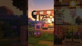 MayCraft Day 9  🌼Flower Market🪻 minecraft cottagecore mcmaycraft yumimigaming flowermarket [upl. by Knudson876]