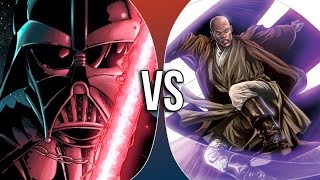 VS  Darth Vader vs Mace Windu [upl. by Wise841]