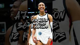 A’ja Wilson HIGHLIGHTS ‼️ Aces vs Wings ajawilson lasvegasaces wnba [upl. by Aidile839]