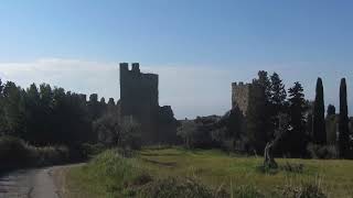 Rovine Castello di Zocco  Lago Trasimeno Magione PG  Mavic Mini e Action Cam [upl. by Frederigo]