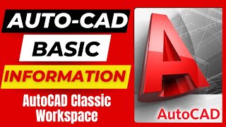 Autodesk AutoCAD Introduction AutoCAD Classic Workspace Classic Mode autocad autodesk [upl. by Godfree411]