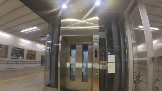 仙台市地下鉄東西線＠大町西公園駅とエレベーター [upl. by Anniroc]