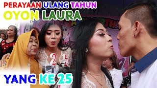 OYON MENANGIS MENETESKAN AIR MATA BERSAMA BUNDA MERAYAKAN ULANG TAHUN KE 25 [upl. by Bbor576]