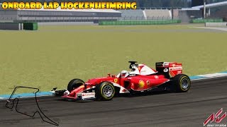 Assetto Corsa  ACFL F1 2016 Mod 40  Ferrari SF16H Onboard Lap At Hockenheimring [upl. by Biddick]