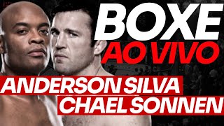 🔴 ANDERSON SILVA x CHAEL SONNEN LUTA BOXE  SPATEN FIGHT NIGHT [upl. by Hanford]