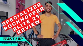 Specialized Rockhopper Elite 29 REVIEW Bicicleta de Montaña BTT MTB [upl. by Melia182]