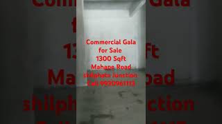 Commercial Gala for Sale 1300 Sqft Mahape road Shilphata Junction Mumbra Call 9930961113 [upl. by Dnomal]