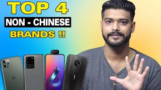 Top 4 quotNon Chinesequot Smartphone Brands in India  Tech Swami [upl. by Abbot]