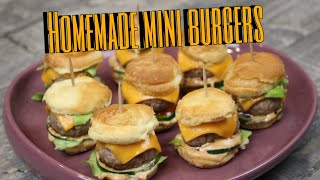 Homemade mini burgers The children will be delighted [upl. by Einatsed777]