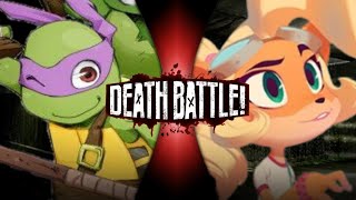 Death Battle Fan Made Trailer Donatello Vs Coco BandicootTMNT Vs Crash Bandicoot [upl. by Tamma700]