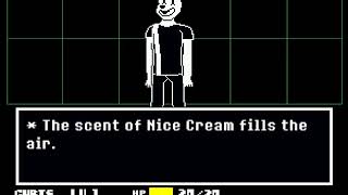 Undertale battle mode Nice Cream Guy Battle [upl. by Noah]