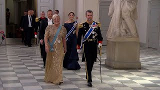 Diner royal au palais Christiansborg [upl. by Hayes]