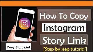 How To Copy Instagram Story Link in iPhone [upl. by Blinnie]