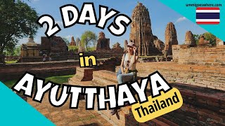 Things to Do in AYUTTHAYA Thailand  How to Go to Ayutthaya from Bangkok [upl. by Xanthe]