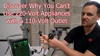 Discover Why You Cant Use 220Volt Appliances with a 110Volt Outlet [upl. by Nerland479]