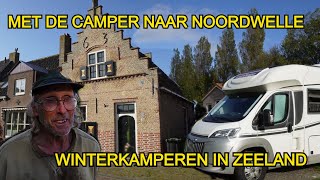 Met de camper naar Noordwelle  Winterkamperen in Zeeland [upl. by Ljoka]