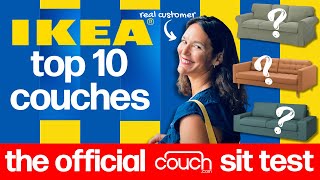 I Tried IKEAs Top 10 Couches and Heres What Happened [upl. by Smeaj]