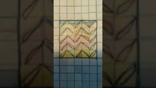 Classic cubist pattern tile [upl. by Houlberg893]