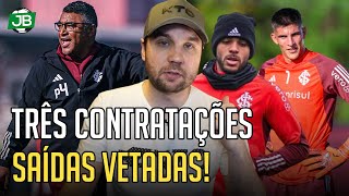 ðŸ”´ OS TRÃŠS REFORÃ‡OS QUE O INTER PROCURA E AS DUAS SAÃDAS VETADAS NO ELENCO [upl. by Gnohp8]