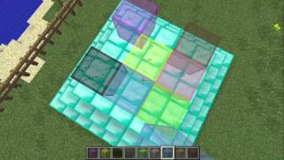 Fazendo um Sinalizador Colorido  Minecraft [upl. by Rudman205]