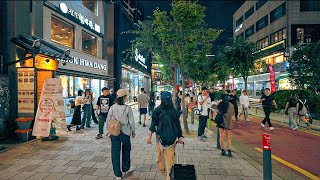 Walk on Hongdae Street in Seoul on Friday Night  Korea Travel 4K HDR [upl. by Brenda]