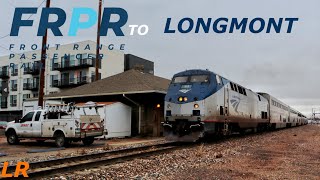 Front Range Passenger Rail  Demonstration Train to Longmont [upl. by Candra]