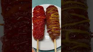 Korean corn dog yummy foodie [upl. by Deck]