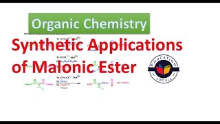 Synthetic Applications of Malonic Ester [upl. by Lodhia190]