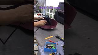 How to install a prehung interior door shortvideo automobile trending pleasesubscribe [upl. by Asseram12]