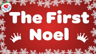 The First Noel Christmas Song with Lyrics 🌟 Christmas Songs and Carols [upl. by Nairoc]