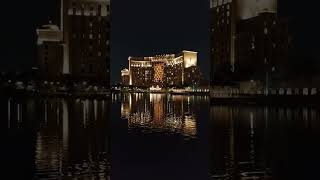 Great View of Coronado Springs  Disney World  You can see fireworks at the end music disney [upl. by Elhsa]