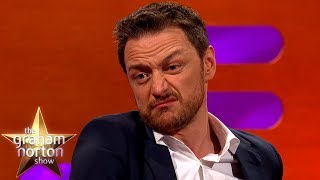 James McAvoy Used His Grandad’s Razor To Shave His Balls  The Graham Norton Show [upl. by Nahc]