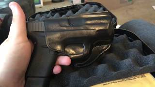 Galco Leather Holster For Glock 4243 [upl. by Haim]