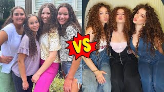 Haschak Sisters VS Kalogeras Sisters Real Name and Ages 2024 [upl. by Azerila]