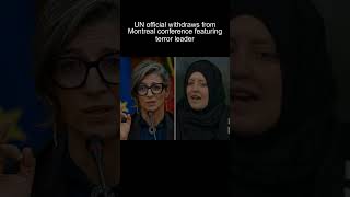 Todays News  UN Official Quits Montreal Conference over Terror Leader [upl. by Romilly617]