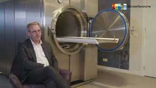 Deel 3 videoserie resomeren gaat overledene zonder kleding de resomator in [upl. by Iglesias]