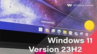 Windows 11 2023 Update  Official Release Demo Version 23H2 [upl. by Weisler]