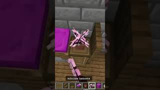 Łóżko piętrowe  WorenMinecraft minecraft minecrafttutorial minecraftbuilding minecraftshorts [upl. by Elesig]