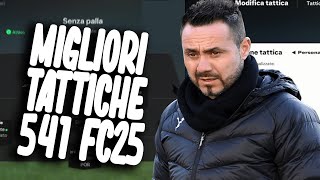 TATTICHE DEL MIGLIORE 541 FC25 [upl. by Nnylyrehc]