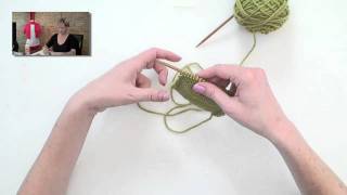 Knitting Help  Backwards Loop CastOn [upl. by Eenal455]