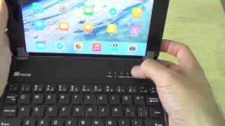 Fintie iPad Mini Keyboard Case  Unboxing and Review [upl. by Enyala]