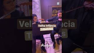 “Velha Infância” Tribalistas com nosso Quarteto Musiccata com flauta violino viola e violoncelo [upl. by Teillo495]