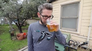 A Home Brew Tasting  IPA with Mosaic Simcoe and Centennial [upl. by Osnofedli638]